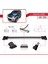 Daihatsu Terios 1997-2005 Arası ile Uyumlu Fly Model Ara Atkı Tavan Barı Gri 4