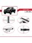Isuzu D-Max 2012-2015 ile Uyumlu Basic Model Ara Atkı Tavan Barı Gri 3 Adet 4