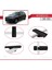 Mitsubishi Asx 2010-2023 Arası ile Uyumlu Basic Model Ara Atkı Tavan Barı Siyah 3 Adet 4