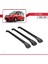 Fiat Panda 2003-2012 Arası ile Uyumlu Ace-1 Ara Atkı Tavan Barı Siyah 3 Adet Bar 3