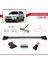 Mitsubishi Outlander 2008-2013 Arası ile Uyumlu Fly Model Ara Atkı Tavan Barı Gri 4
