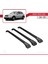 Infiniti QX50 (J50) 2014-2017 Arası ile Uyumlu Ace-1 Ara Atkı Tavan Barı Siyah 3 Adet Bar 3