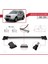 Mercedes M Class (W163) 1998-2005 Arası ile Uyumlu Fly Model Ara Atkı Tavan Barı Gri 4
