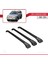 Opel Frontera Sport 1999-2004 Arası ile Uyumlu Ace-1 Ara Atkı Tavan Barı Siyah 3 Adet Bar 3
