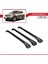 Nissan Murano (Z51) 2008-2014 Arası ile Uyumlu Ace-1 Ara Atkı Tavan Barı Siyah 3 Adet Bar 3