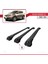 Nissan Murano (Z51) 2008-2014 Arası ile Uyumlu Ace-1 Ara Atkı Tavan Barı Siyah 3 Adet Bar 4