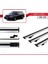 Saab 9-5 (YS3E) 1998-2010 Arası ile Uyumlu Basic Model Ara Atkı Tavan Barı Gri 3 Adet 3