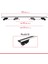 Renault Kangoo 2007-2020 Arası ile Uyumlu Hook Model Anahtar Kilitli Ara Atkı Tavan Barı Gri 3