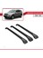 Mercedes M Class (W164) 2005-2011 Arası ile Uyumlu Ace-1 Ara Atkı Tavan Barı Siyah 3 Adet Bar 3