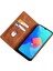 Tecno Spark 10 4g Cilt Dokunuşlu Pu Deri Kart Tutucu Standı Damla Korumalı Kapak (Yurt Dışından) 4