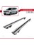 Ssangyong Rodius 2012-2019 Arası ile Uyumlu Hook Model Anahtar Kilitli Ara Atkı Tavan Barı Gri 4