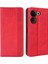 Tecno Camon 20 Pro 4g / 20 4g Pu Deri Retro Tasarım Standı Manyetik Cüzdan Kılıf (Yurt Dışından) 1