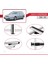Saab 9-3 Sportwagon 2006-2012 Arası ile Uyumlu Basic Model Ara Atkı Tavan Barı Gri 3 Adet 4