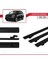Ssangyong Korando (C) 2010-2019 Arası ile Uyumlu Basic Model Ara Atkı Tavan Barı Siyah 3 Adet 3