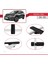 Nissan X-Trail 2014-2021 Arası ile Uyumlu Basic Model Ara Atkı Tavan Barı Siyah 3 Adet 4