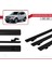 Ssangyong Rexton (Y290) 2012-2017 Arası ile Uyumlu Basic Model Ara Atkı Tavan Barı Siyah 3 Adet 3