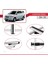 Ssangyong Rodius 2004-2012 Arası ile Uyumlu Basic Model Ara Atkı Tavan Barı Gri 3 Adet 4