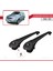 Ssangyong Rexton Y250 2006-2012 Arası ile Uyumlu Ace-1 Ara Atkı Tavan Barı Siyah 4