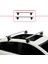 Toyota Auris / Corolla (E150) 2006-2012 Arası ile Uyumlu Ace-4 Ara Atkı Tavan Barı Gri 1