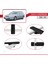 Saab 9-3 Sportwagon 2006-2012 Arası ile Uyumlu Basic Model Ara Atkı Tavan Barı Siyah 3 Adet 4