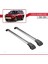Toyota 4runner (N280) 2010 ve Sonrası ile Uyumlu Ace-1 Ara Atkı Tavan Barı Gri 3
