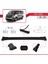 Opel Vivaro 2014-2019 Arası ile Uyumlu Fly Model Ara Atkı Tavan Barı Siyah 3 Adet Bar 4