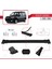 Peugeot Partner 2003-2008 Arası ile Uyumlu Fly Model Ara Atkı Tavan Barı Siyah 3 Adet Bar 4
