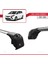 Opel - Vauxhall Zafira Tourer C 2012-2019 Arası ile Uyumlu Ace-2 Ara Atkı Tavan Barı Gri 4