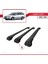 Subaru Legacy 2000-2004 Arası ile Uyumlu Ace-1 Ara Atkı Tavan Barı Siyah 3 Adet Bar 4