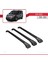 Ram V1000 2010-2022 Arası ile Uyumlu Ace-1 Ara Atkı Tavan Barı Siyah 3 Adet Bar 3