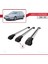 Saab 9-3 Sportwagon 2006-2012 Arası ile Uyumlu Ace-1 Ara Atkı Tavan Barı Gri 3 Adet Bar 4