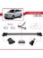 Ssangyong Stavic 2004-2012 Arası ile Uyumlu Fly Model Ara Atkı Tavan Barı Gri 4