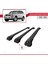 Toyota Land Cruiser Prado (J120) 2002-2006 Arası ile Uyumlu Ace-1 Ara Atkı Tavan Barı Siyah 3 Adet Bar 4