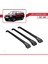 Opel Frontera Sport 1992-1998 Arası ile Uyumlu Ace-1 Ara Atkı Tavan Barı Siyah 3 Adet Bar 3