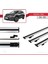 Nissan X-Trail 2014-2021 Arası ile Uyumlu Basic Model Ara Atkı Tavan Barı Gri 3 Adet 3