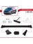 Toyota Sienna (XL10) 1998-2003 Arası ile Uyumlu Fly Model Ara Atkı Tavan Barı Siyah 4