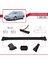 Saab 9-3 Sportwagon 2006-2012 Arası ile Uyumlu Fly Model Ara Atkı Tavan Barı Siyah 3 Adet Bar 4