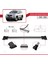 Toyota Land Cruiser Prado 125 2007-2009 Arası ile Fly Model Ara Atkı Tavan Barı Gri 4