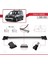 Renault Kangoo 2008-2020 Arası ile Uyumlu Fly Model Ara Atkı Tavan Barı Gri 4
