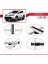 Toyota Rav4 2013-2018 Arası ile Uyumlu Basic Model Ara Atkı Tavan Barı Gri 3 Adet 4