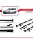 Subaru Legacy 2000-2004 Arası ile Uyumlu Basic Model Ara Atkı Tavan Barı Gri 3 Adet 3