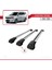 Ssangyong Turismo 2013-2019 Arası ile Uyumlu Ace-1 Ara Atkı Tavan Barı Gri 3 Adet Bar 4