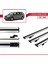 Toyota Sienna (XL30) 2011-2020 Arası ile Uyumlu Basic Model Ara Atkı Tavan Barı Gri 3 Adet 3