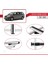 Toyota Sienna (XL30) 2011-2020 Arası ile Uyumlu Basic Model Ara Atkı Tavan Barı Gri 3 Adet 4