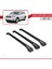 Toyota Highlander (XU40) 2008-2013 Arası ile Uyumlu Ace-1 Ara Atkı Tavan Barı Siyah 3 Adet Bar 3