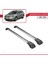 Volkswagen Passat Alltrack (B7) 2012-2015 Arası ile Uyumlu Ace-1 Ara Atkı Tavan Barı Gri 3