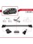 Toyota Sienna (XL30) 2011-2020 Arası ile Uyumlu Fly Model Ara Atkı Tavan Barı Gri 3 Adet Bar 4