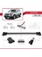 Volvo XC90 2003-2015 Arası ile Uyumlu Fly Model Ara Atkı Tavan Barı Gri 4