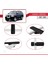 Vauxhall Frontera 1992-1998 Arası ile Uyumlu Basic Model Ara Atkı Tavan Barı Siyah 3 Adet 4