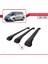 Toyota Corolla Verso (E120) 2004-2008 Arası ile Uyumlu Ace-1 Ara Atkı Tavan Barı Siyah 3 Adet Bar 4